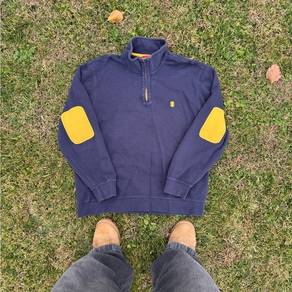 Y2K Jzod Quarter Zip Sweater - Picture 1 of 3